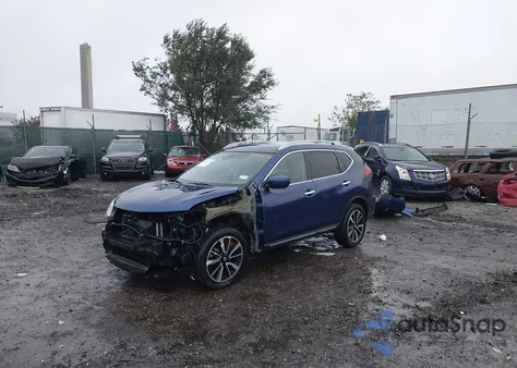 2020 Nissan Rogue Sl Intelligent Awd из США, поврежденный, VIN 5N1AT2MV4LC708392